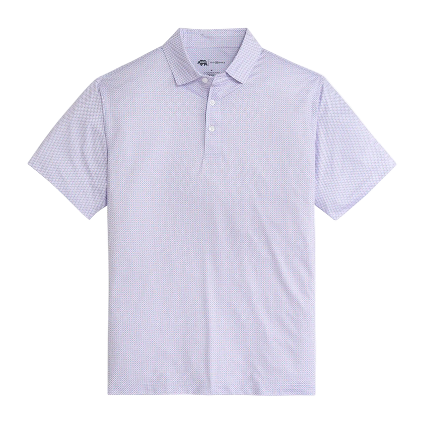 League Printed Performance Polo