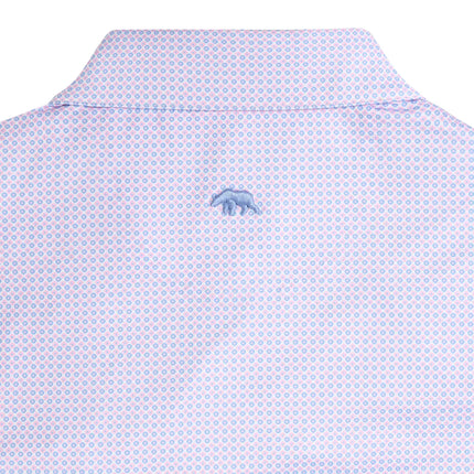 League Printed Performance Polo
