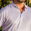 League Printed Performance Polo