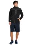 Lucia Men's Fleece Woven Combo Jacket