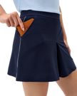 Mckenna Box Pleat Performance Skort
