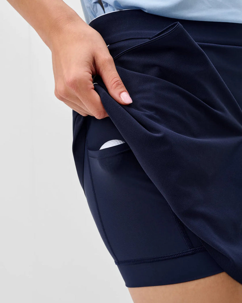 Mckenna Box Pleat Performance Skort