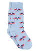 Boys Lucky Duck Sock Freedom Flag