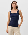 Monica Cotton Blend Tank Top