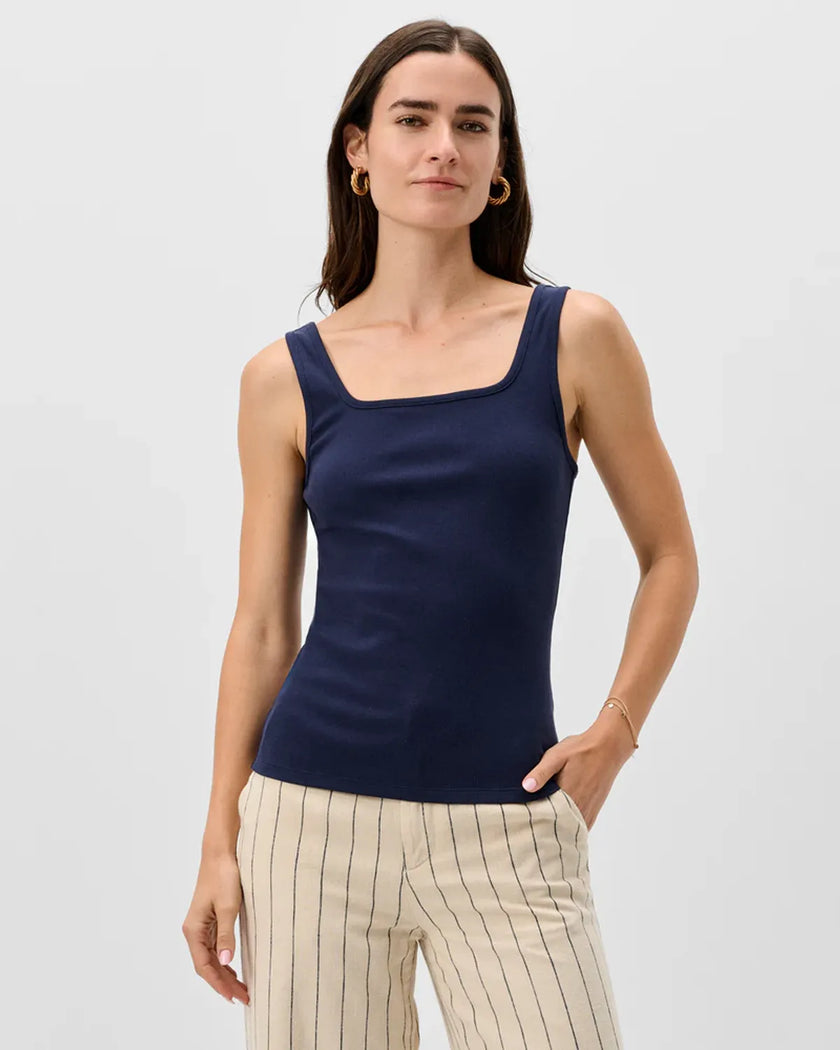 Monica Cotton Blend Tank Top