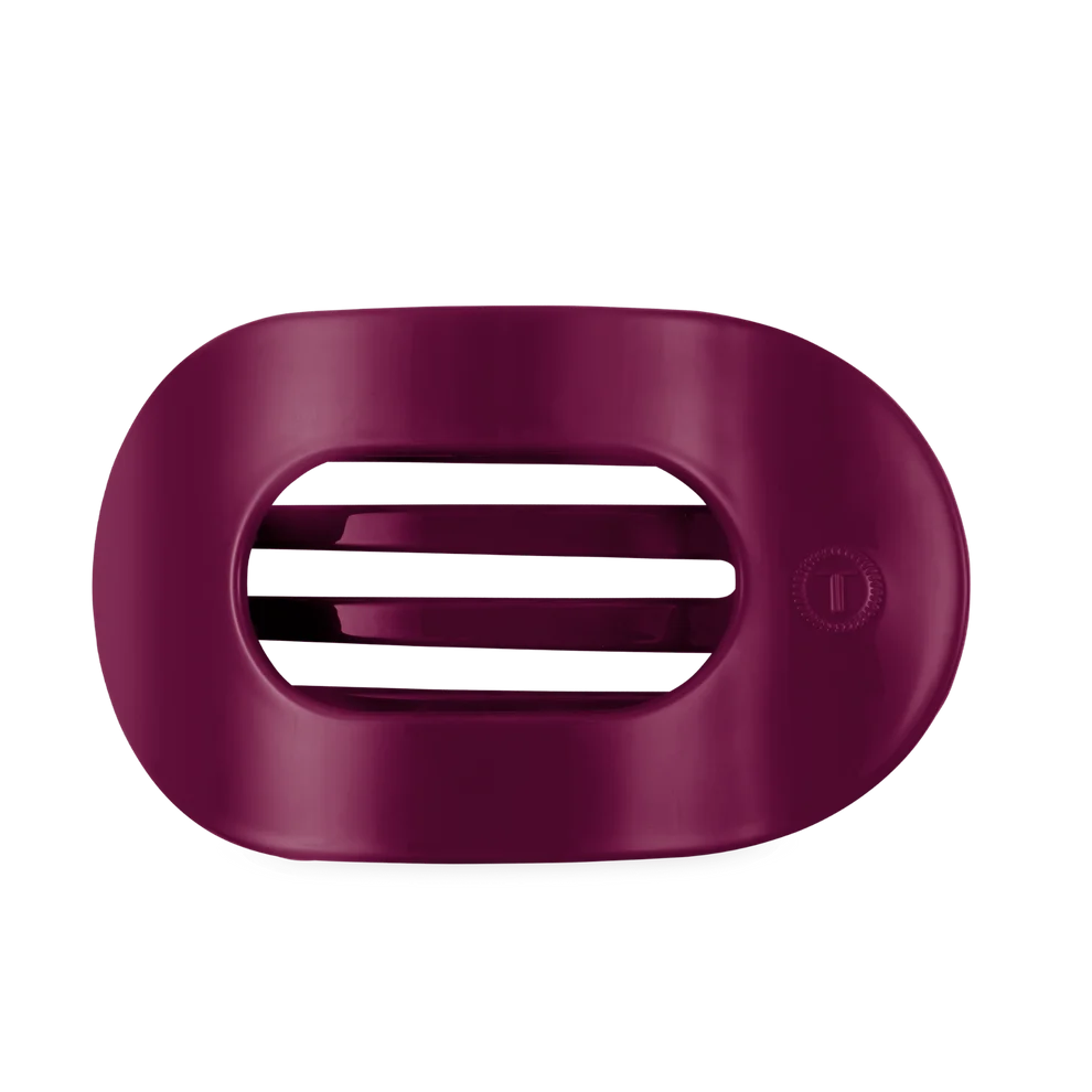 Mulberry Flat Round Hair Clip