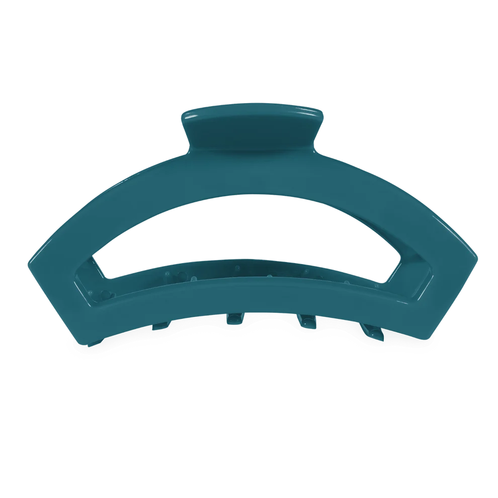 Open Teal With It Claw Clip