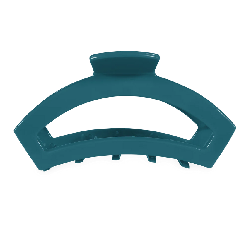 Open Teal With It Claw Clip