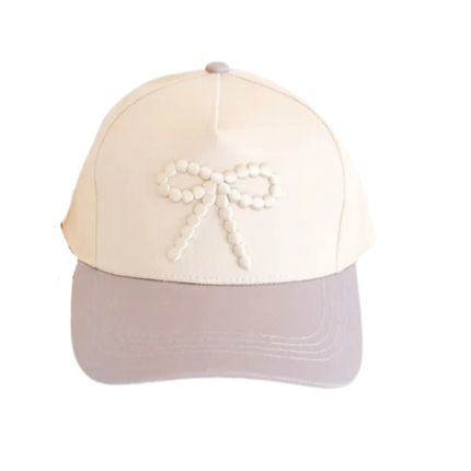 Pearl Bow Baseball Cap
