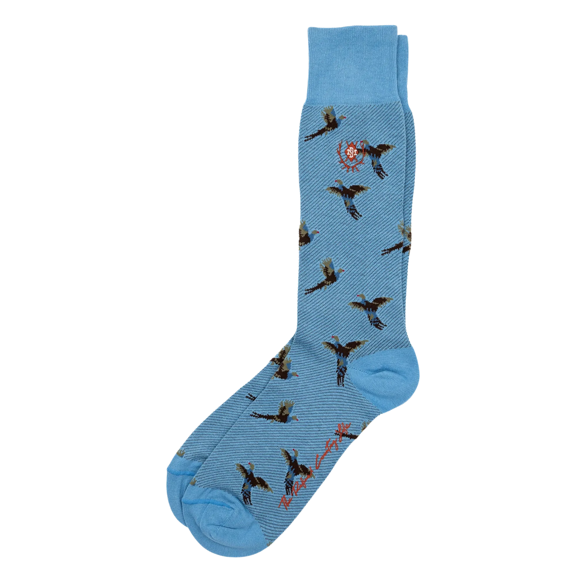 Pheasant Peruvian Pima Cotton Socks