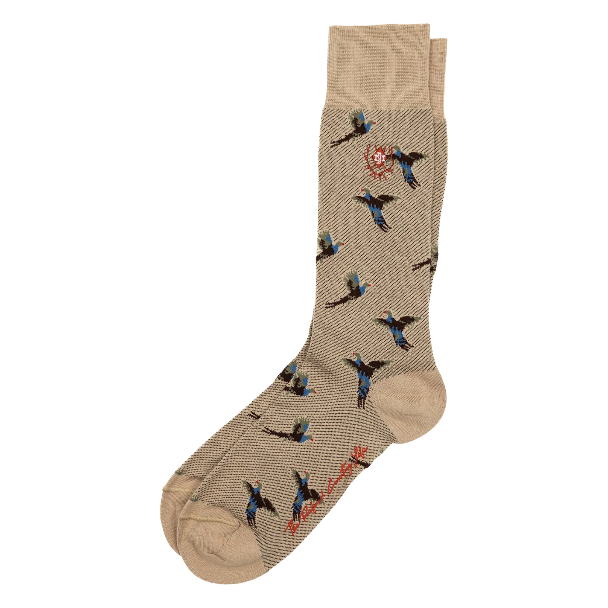 Pheasant Peruvian Pima Cotton Socks