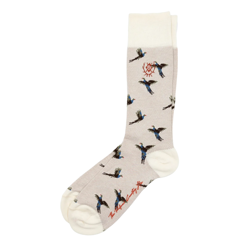 Pheasant Peruvian Pima Cotton Socks