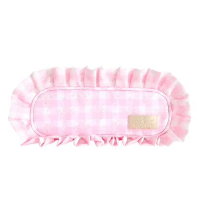 Pink Floral Pencil Bag