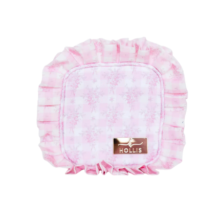 Pink Floral Tech Organizer