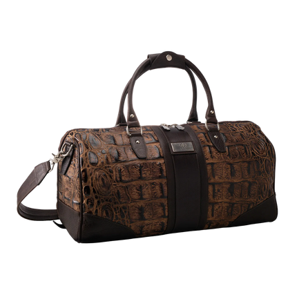 Safari Antique Nile Crocodile Grain Duffel