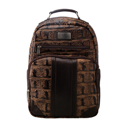 Safari Nile Crocodile Grain Backpack