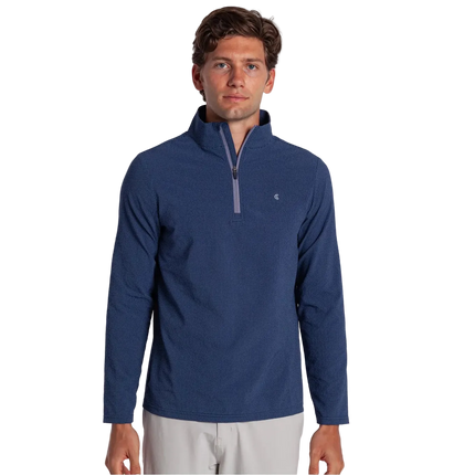 Seersucker Performance Pullover