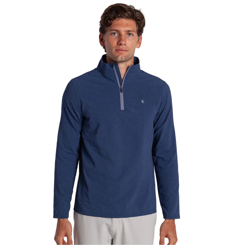 Seersucker Performance Pullover