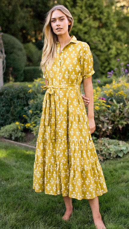 Short Sleeve Shirt Dress
