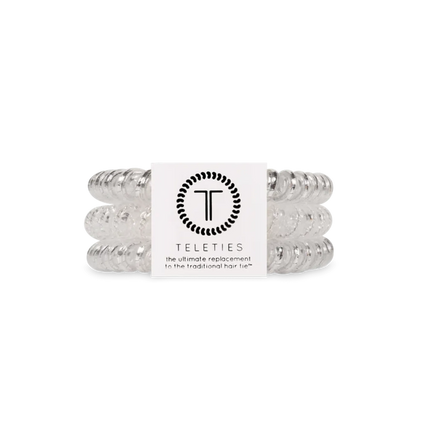 Silver Slay Hair Ties