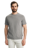 Slub Crew Neck Tshirt Chiseled Stone