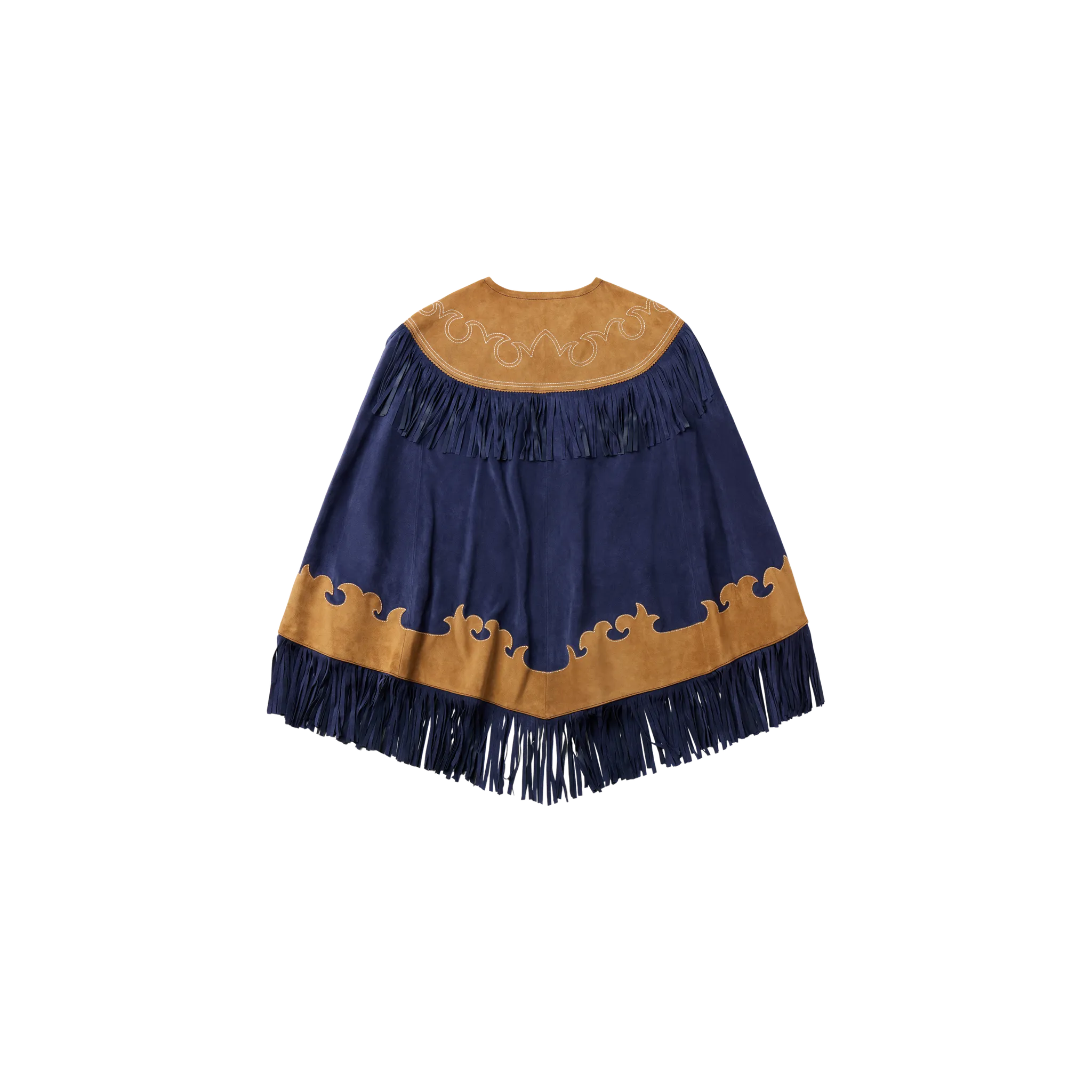 Suede French Cape