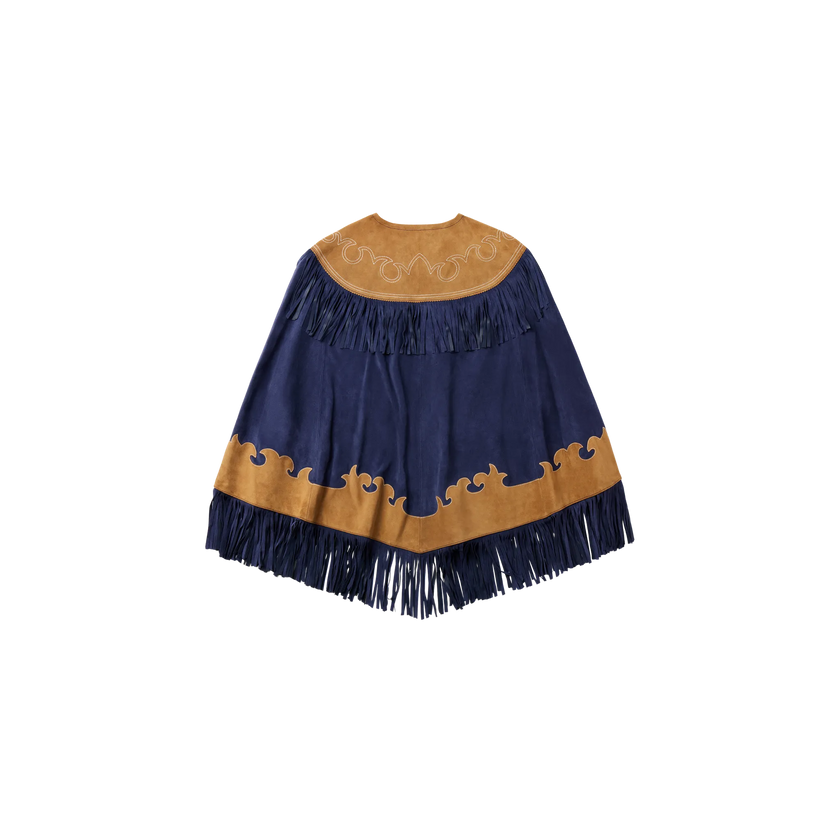 Suede French Cape