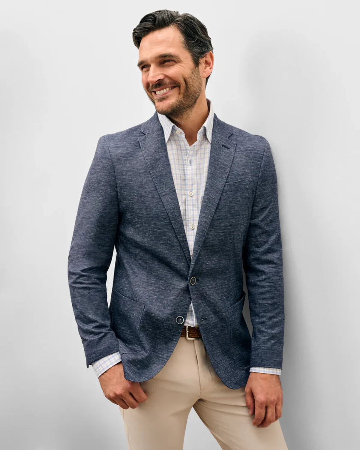 Swindon Top Shelf Printed Knit Sport Coat