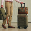 Canvas Wheeled Carry-On Bag