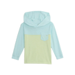 Toddler Colorblock Shade Hoodie Tropic Sea/ Lime