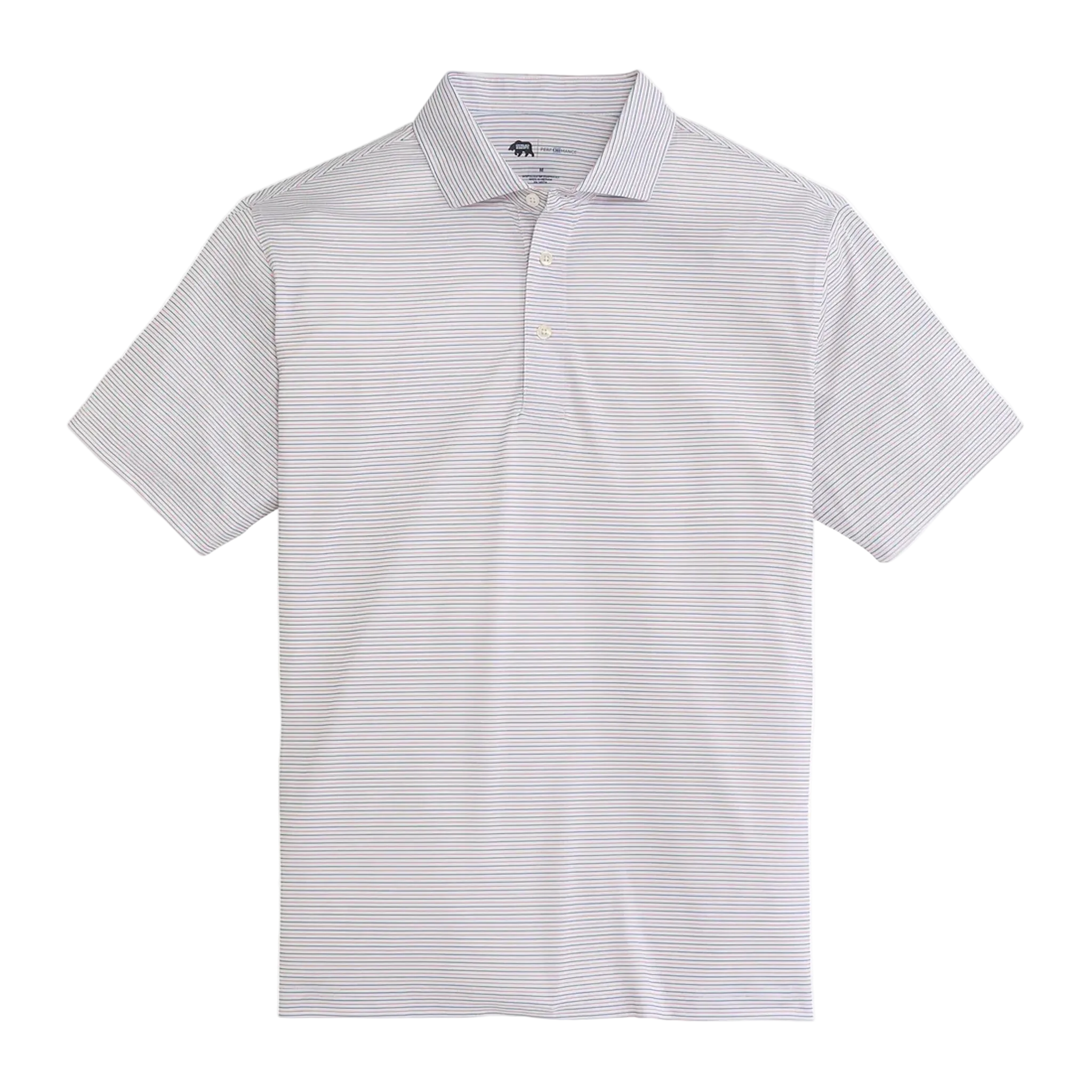 Tour Stripe Performance Pique Polo