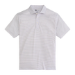Tour Stripe Performance Pique Polo
