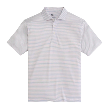 Tour Stripe Performance Pique Polo