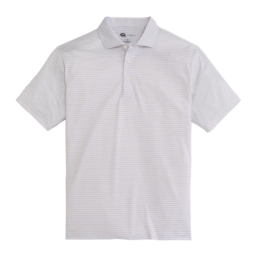 Tour Stripe Performance Pique Polo