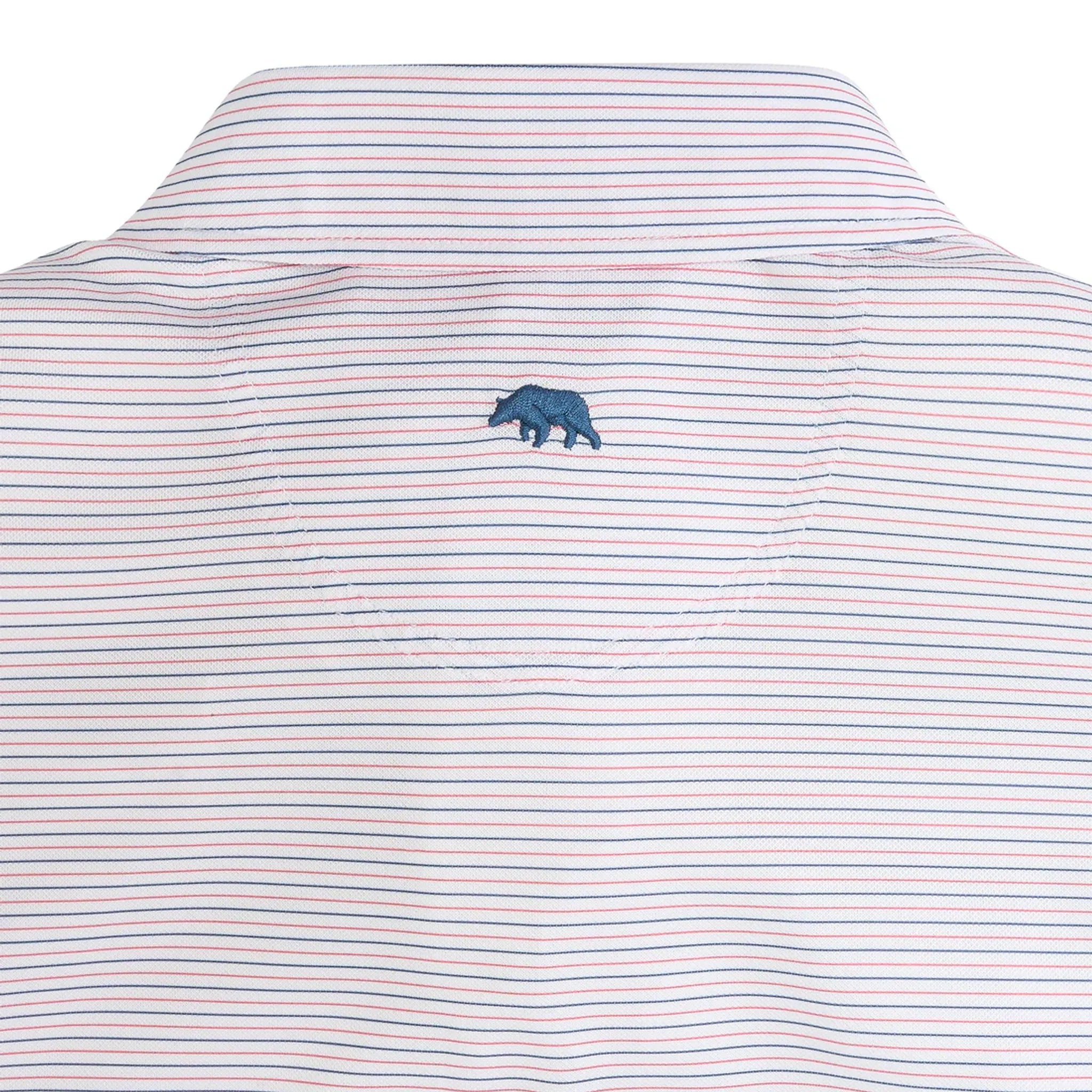 Tour Stripe Performance Pique Polo