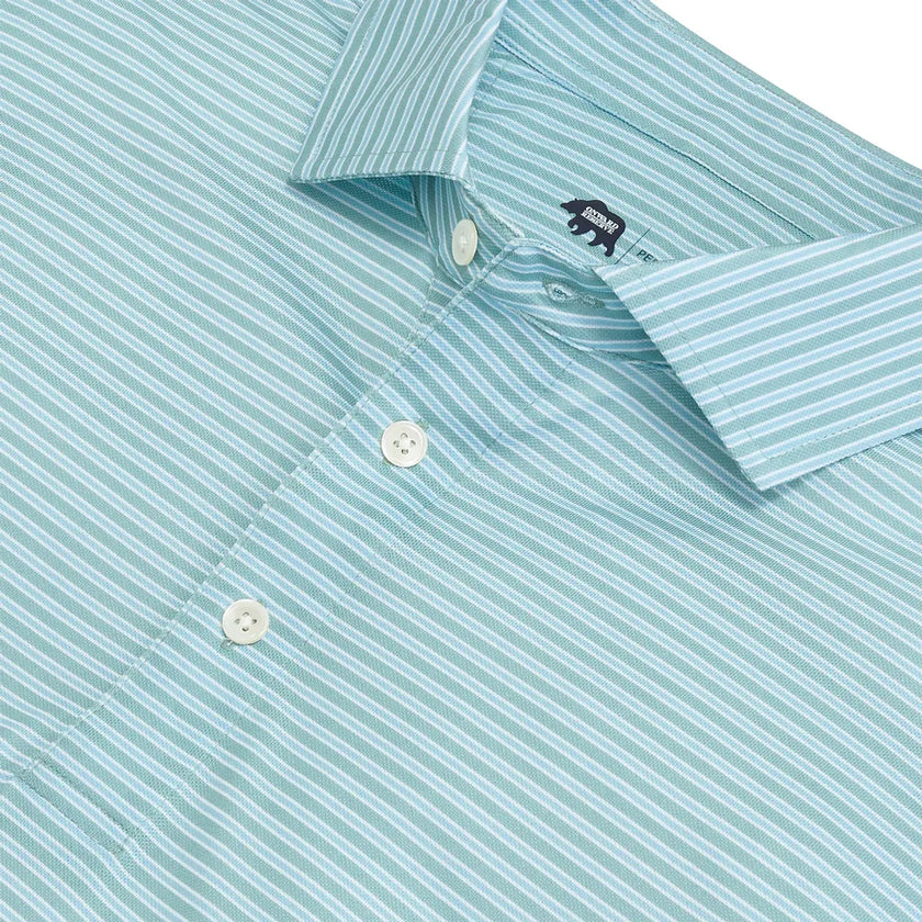 Trophy Stripe Pique Polo
