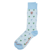 Tropical Stripe Peruvian Pima Cotton Socks