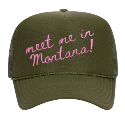 Meet Me in Montana Trucker Hat