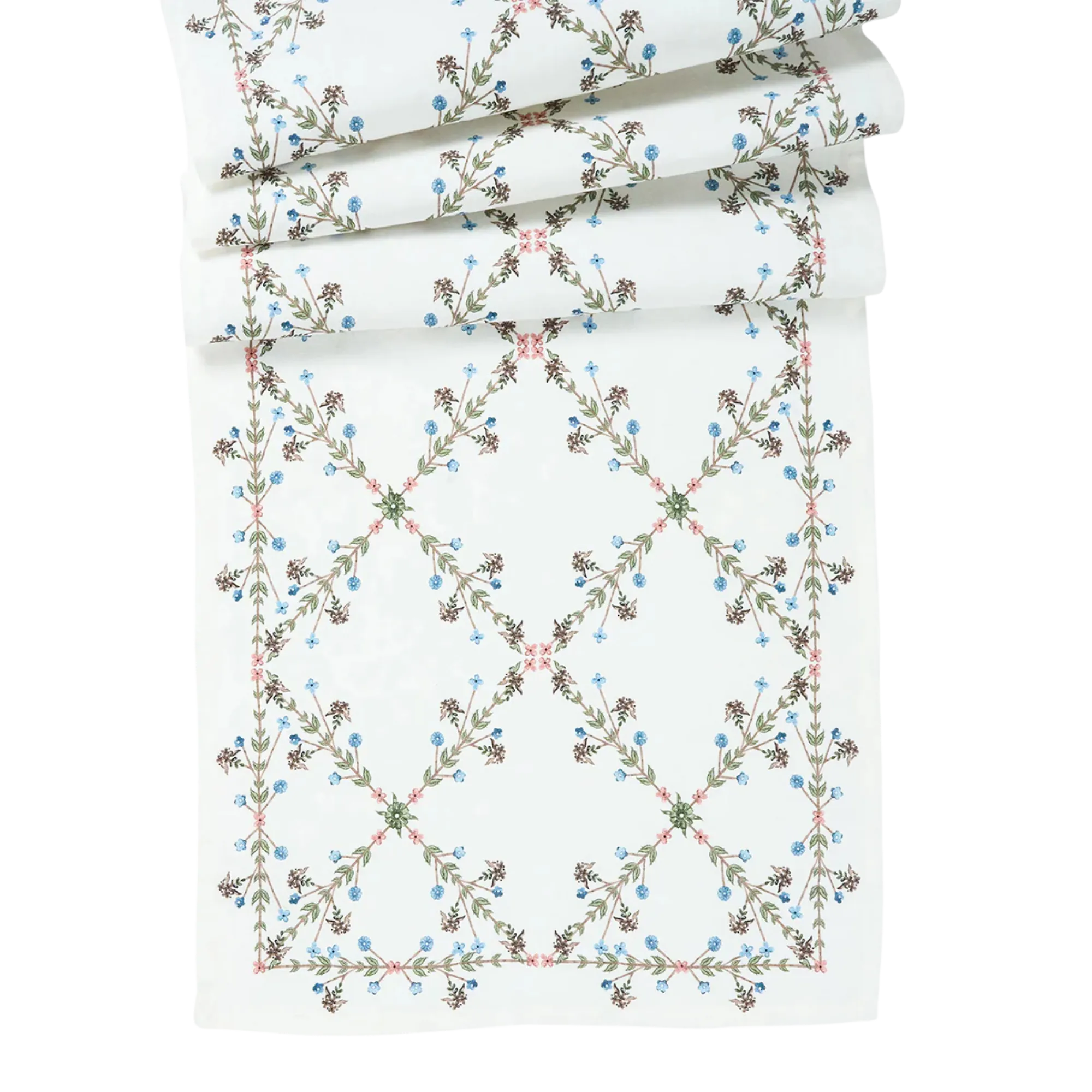 Ville Seville Table Runner Chambray 18