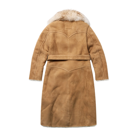 Women's Long Shearling Coat