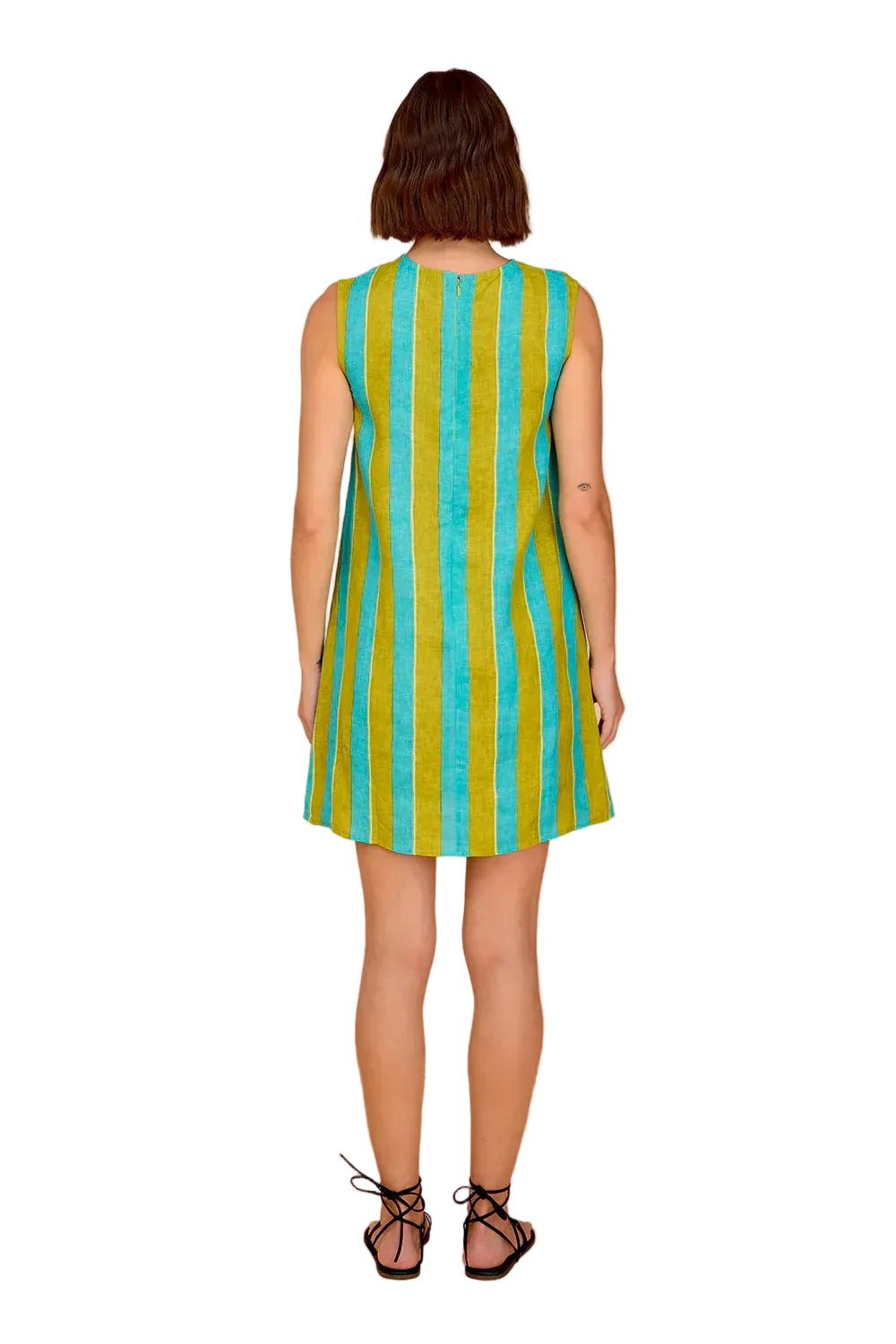 Wynn Dress Citrus Stripe