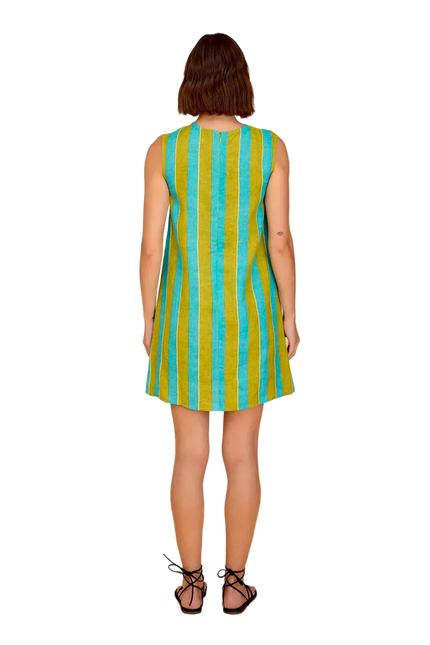 Wynn Dress Citrus Stripe