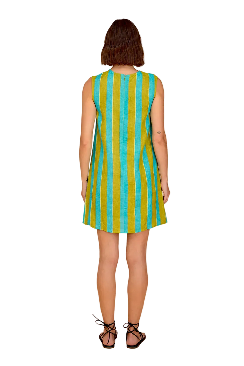 Wynn Dress Citrus Stripe