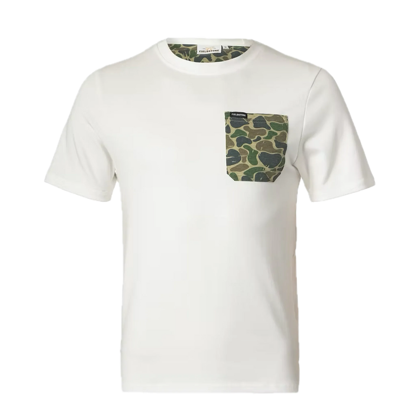 Youth Backwoods Camo Pocket Tee