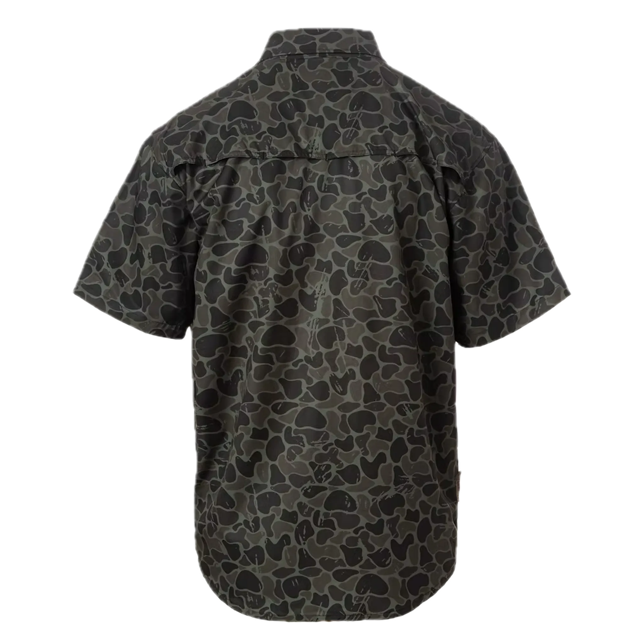 Youth Nightshade Camo Button Down