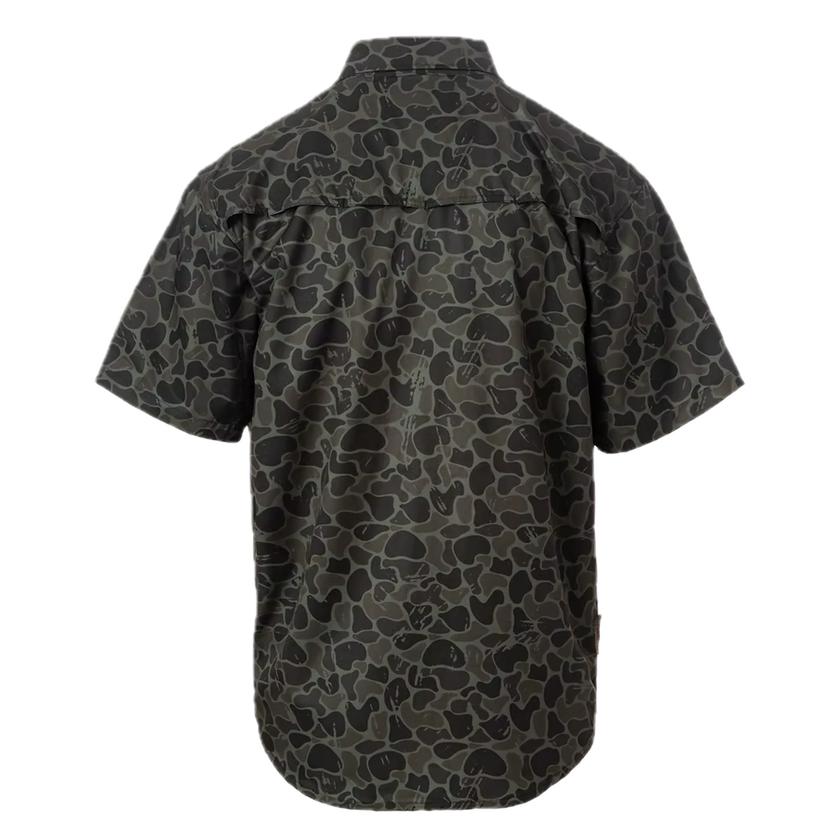 Youth Nightshade Camo Button Down
