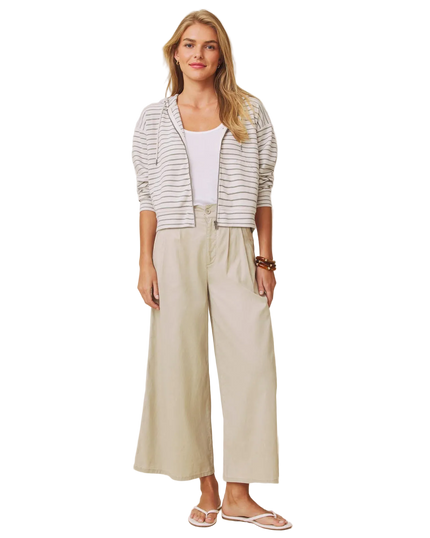 Kennedy Stripe Zip Up