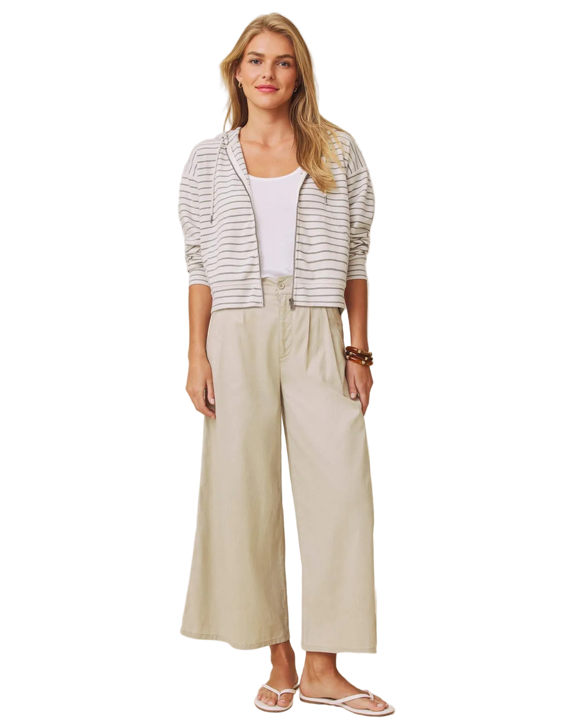 Kennedy Stripe Zip Up