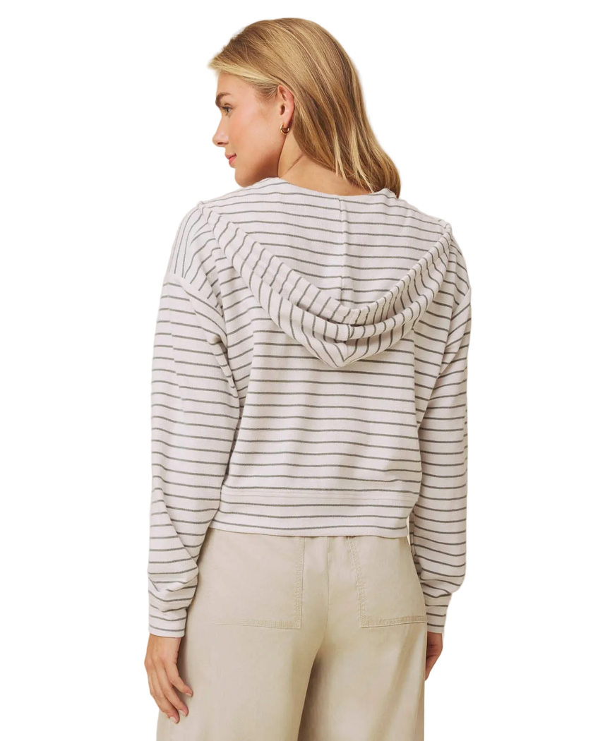 Kennedy Stripe Zip Up